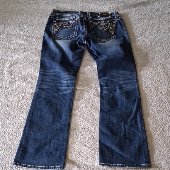 Miss Me Women's Denim Jeans with Embellished Pocket - Picture 2 of 7